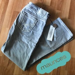 NWT Maurices Premium Denim Jeans 15/16